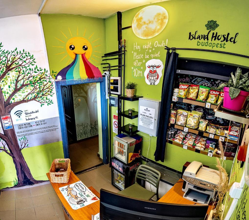 아일랜드 호스텔 부다페스트 외부 사진 Hostel reception