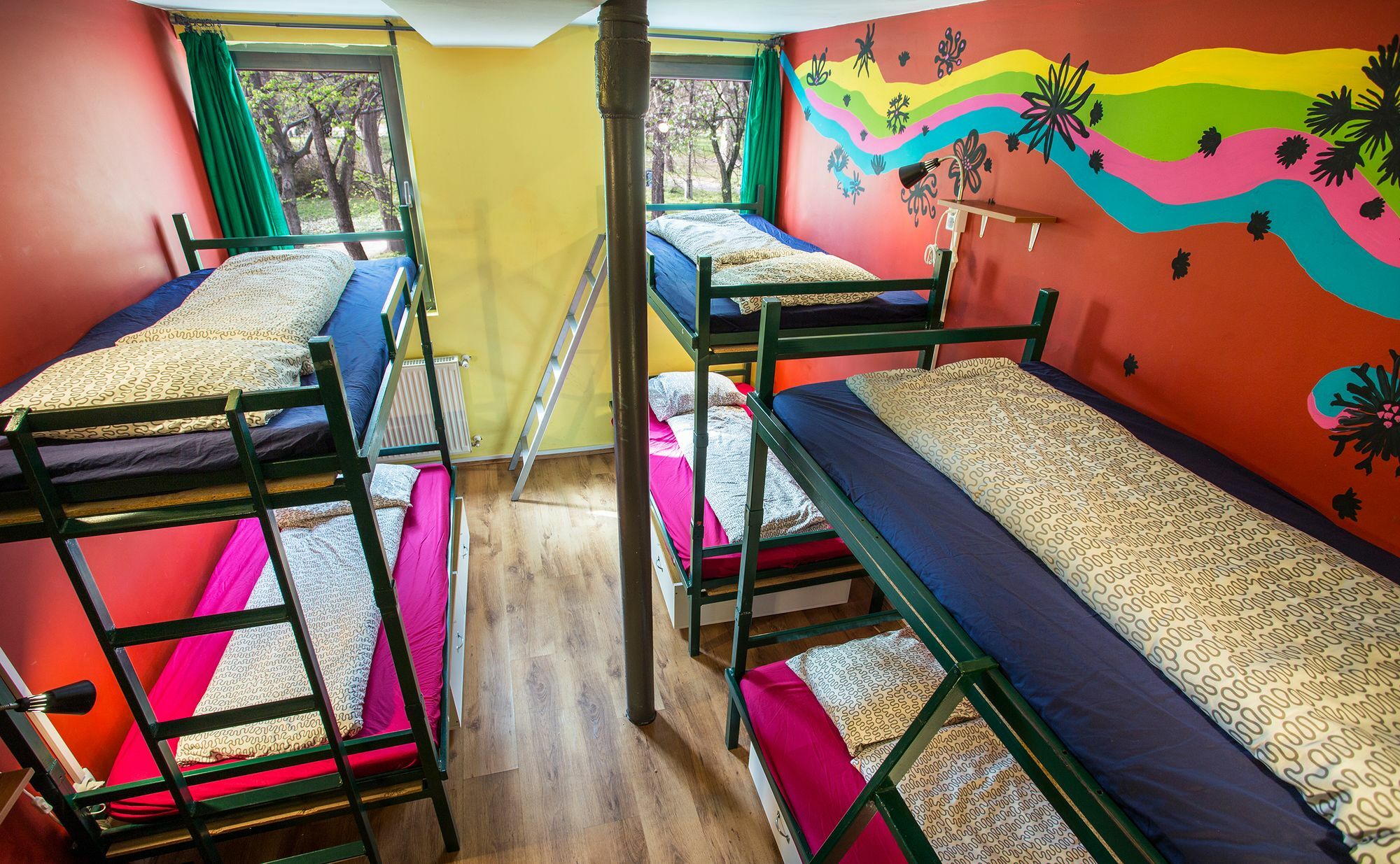 아일랜드 호스텔 부다페스트 외부 사진 Hostel interior